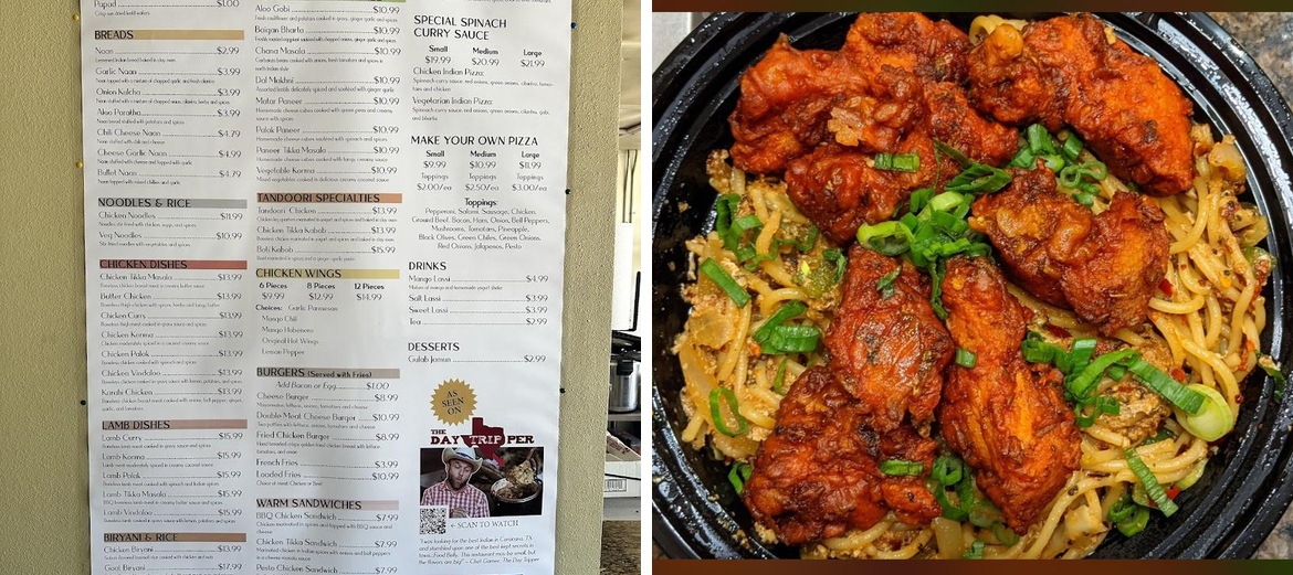 Food Belly Menu